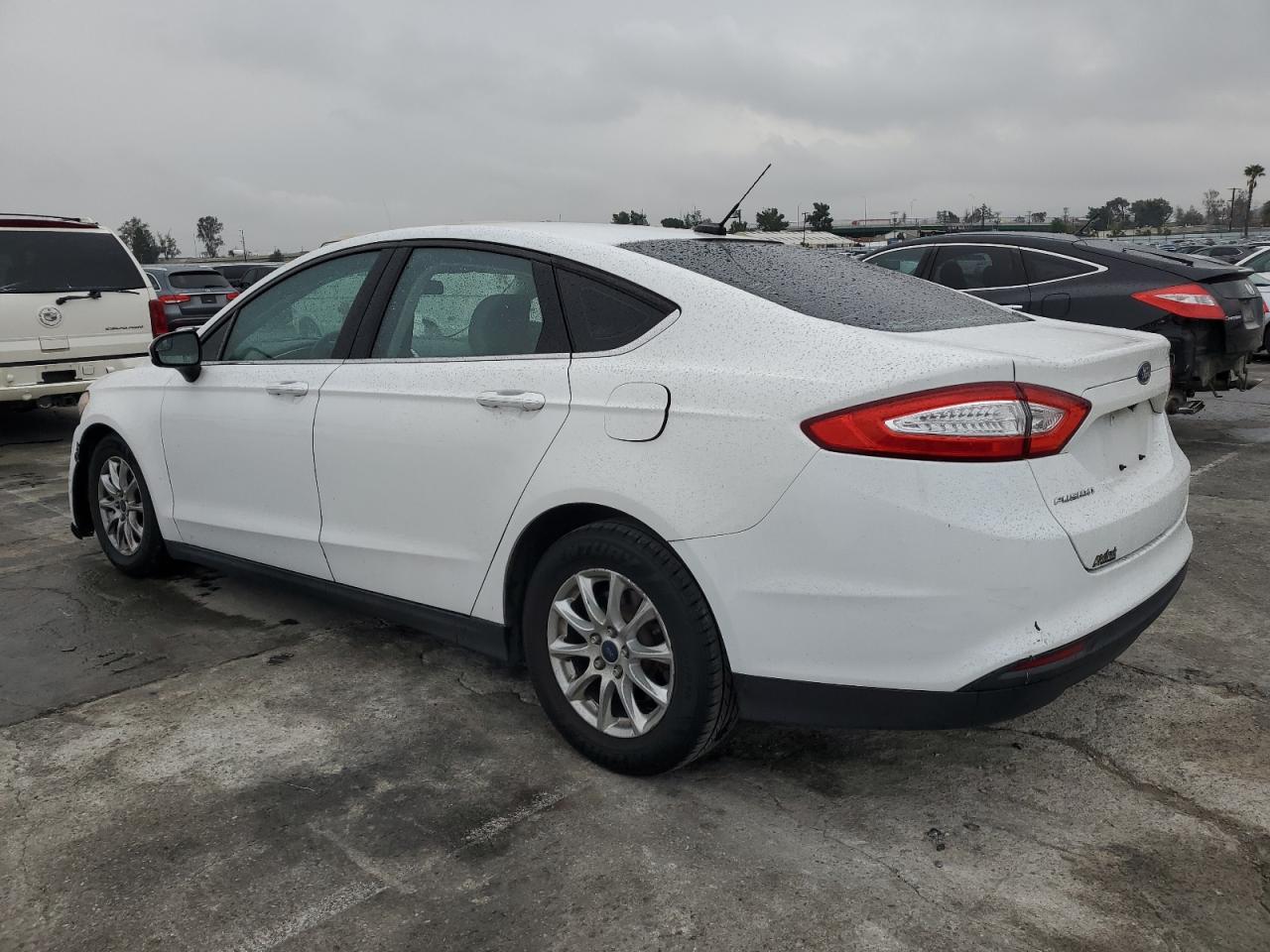 2015 Ford Fusion VIN 1FA6P0G72F5123695 Copart auction photo, front end damage thumbnail 2