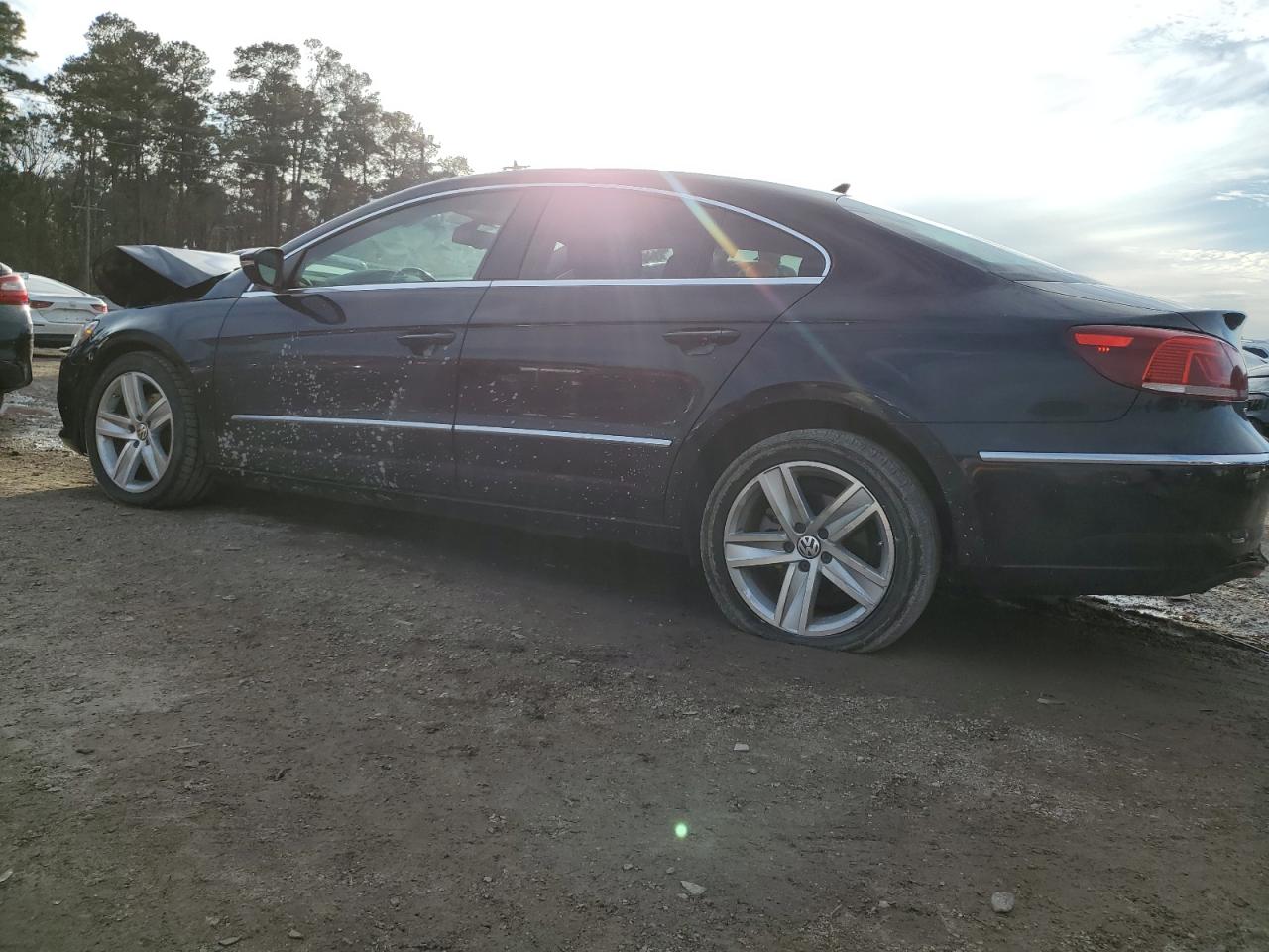 2016 Volkswagen Passat CC VIN WVWBN7AN0GE516224 Copart auction photo, front end damage thumbnail 2