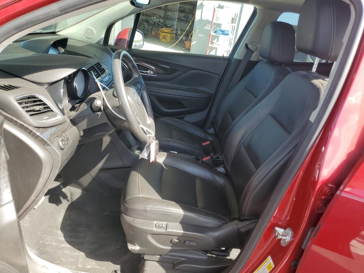 2015 Buick Encore VIN KL4CJGSB9FB267016 Copart auction photo, rear end / minor dent/scratches damage thumbnail 7