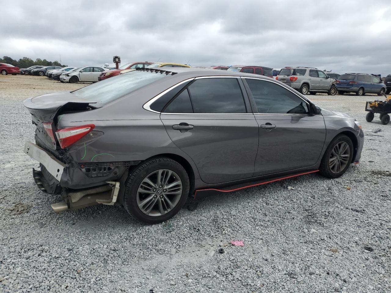 2017 Toyota Camry VIN 4T1BF1FK9HU269586 Copart auction photo, rear end / mechanical damage thumbnail 3