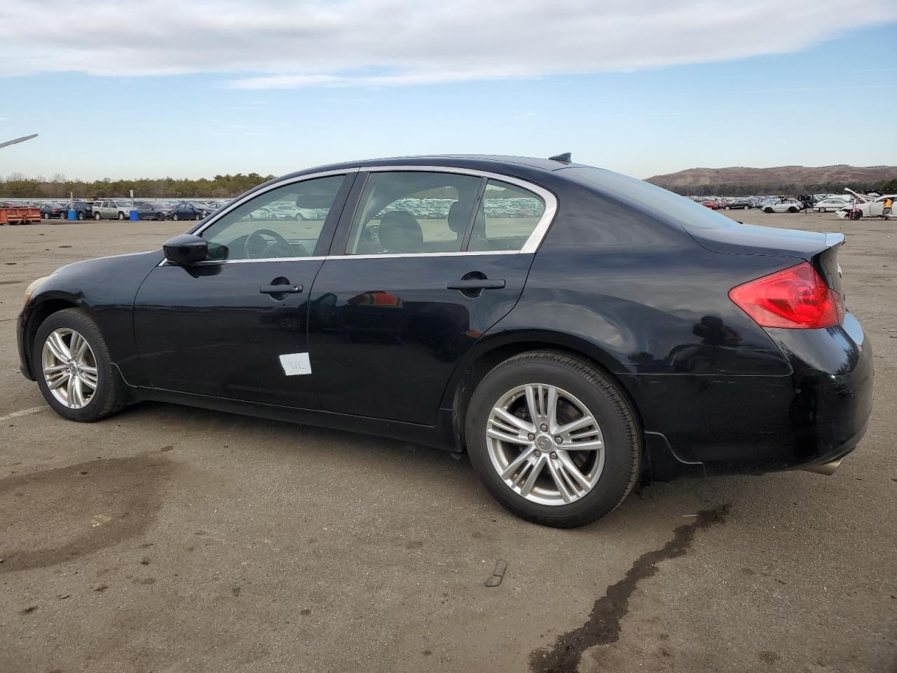 2013 Infiniti G VIN JN1CV6AR8DM761729 Copart auction photo, water/flood / minor dent/scratches damage thumbnail 2
