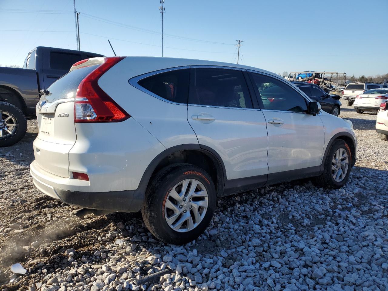 2015 Honda CR-V VIN 5J6RM4H58FL086274 Copart auction photo, front end damage thumbnail 3