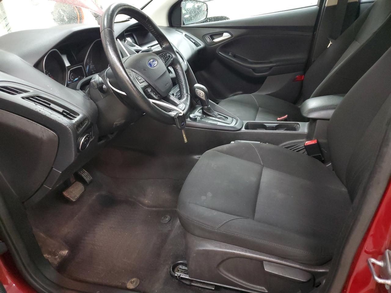 2015 Ford Focus VIN 1FADP3F21FL293282 Copart auction photo, side / rear end damage thumbnail 7
