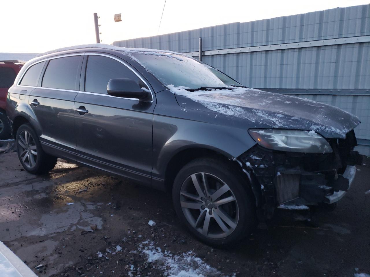 2013 Audi Q7 VIN WA1VMAFE0DD012368 Copart auction photo, rear end / front end damage thumbnail 4