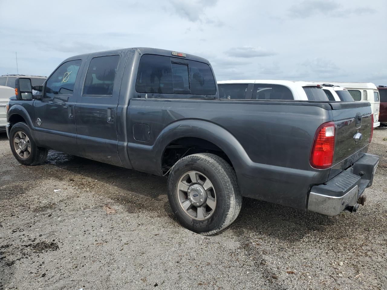 2015 Ford F250 VIN 1FT7W2AT7FEA58040 Copart auction photo, water/flood damage thumbnail 2