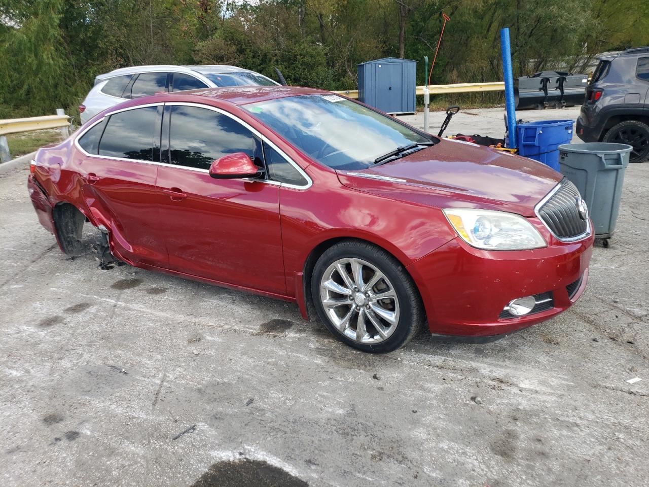 2016 Buick Verano VIN 1G4PR5SK2G4105637 Copart auction photo, rear end damage thumbnail 4