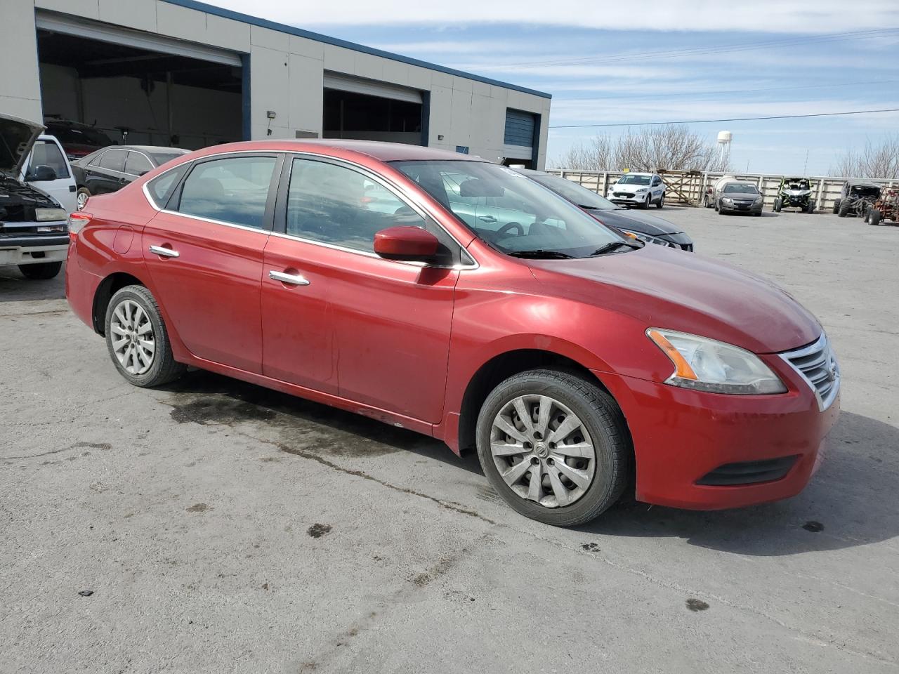 2014 Nissan Sentra VIN 3N1AB7AP9EY330819 Copart auction photo, mechanical / minor dent/scratches damage thumbnail 4
