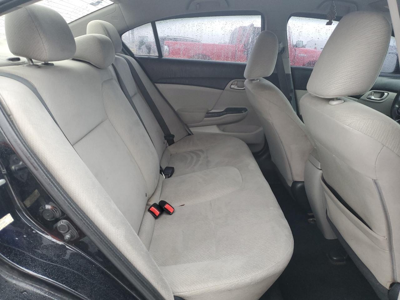 2013 Honda Civic VIN 2HGFB2F5XDH300831 Copart auction photo, front end / side damage thumbnail 10