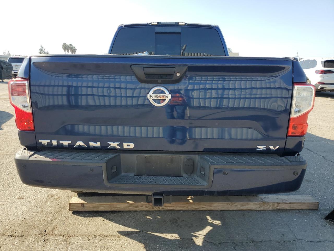 2017 Nissan Titan VIN 1N6BA1F22HN511547 Copart auction photo, front end / side damage thumbnail 6