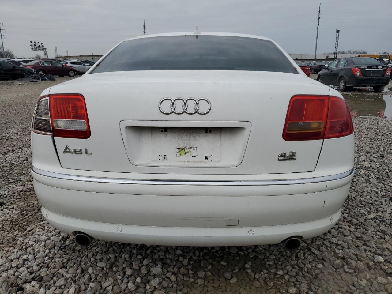 2007 Audi A8 VIN WAUMV44E37N001895 Copart auction photo, rear end damage thumbnail 6