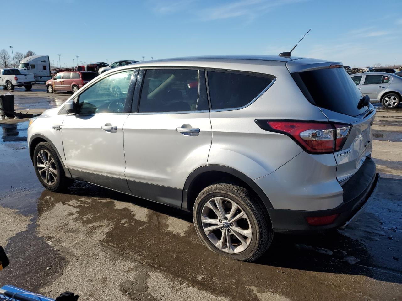 2017 Ford Escape VIN 1FMCU9GD1HUC68067 Copart auction photo, rear end / side damage thumbnail 2