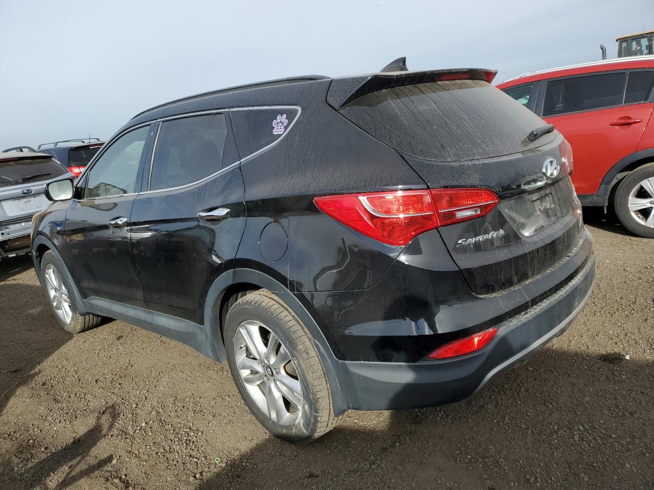 2013 Hyundai Santa Fe VIN 5XYZUDLA2DG114606 Copart auction photo, side damage thumbnail 2
