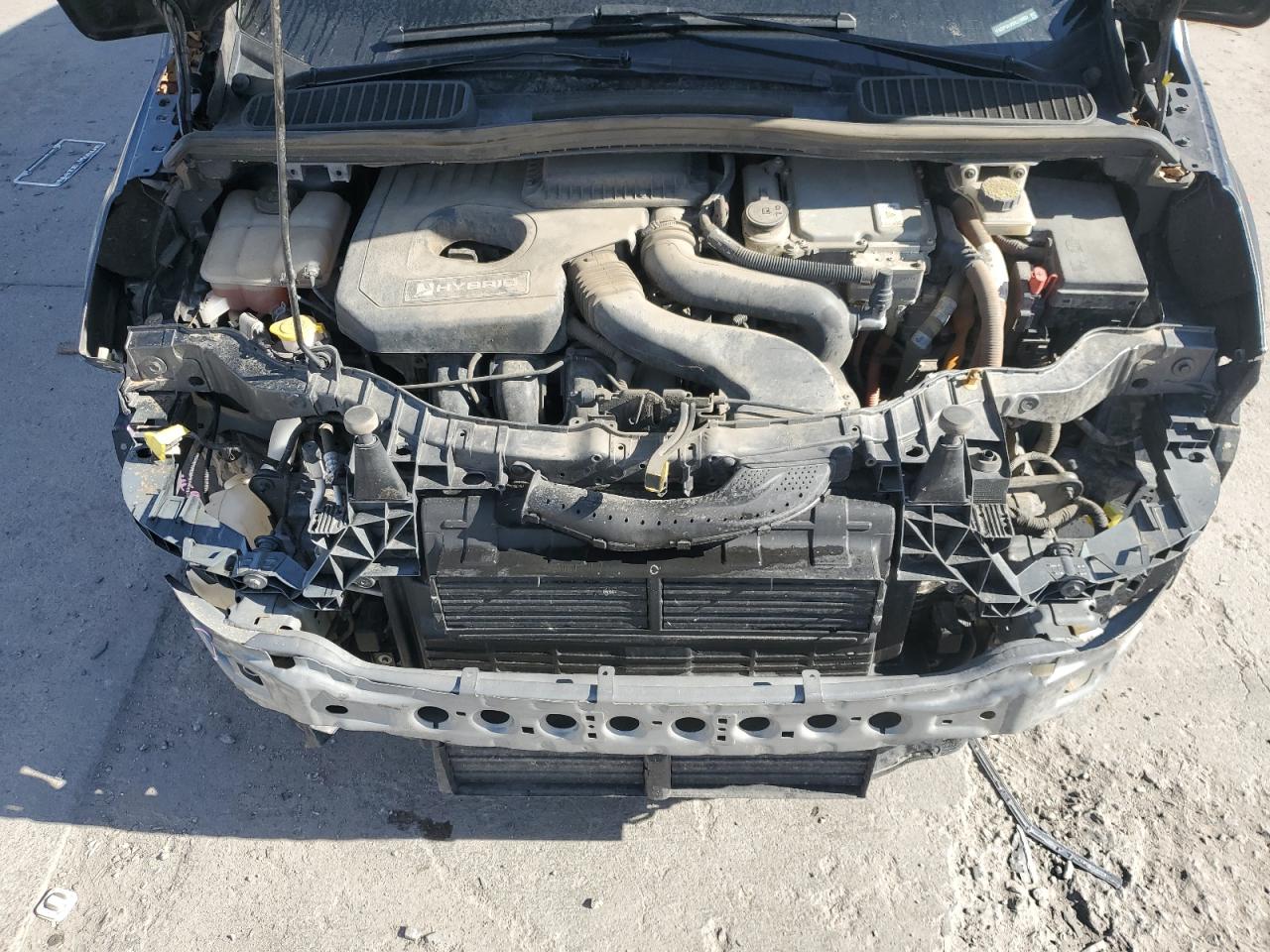 2017 Ford C-MAX VIN 1FADP5AU0HL110882 Copart auction photo, front end damage thumbnail 11