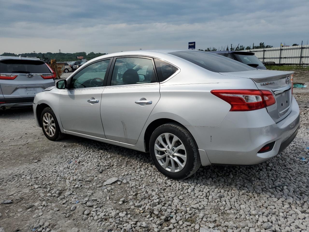 2019 Nissan Sentra VIN 3N1AB7AP4KY250548 Copart auction photo, all over damage thumbnail 2