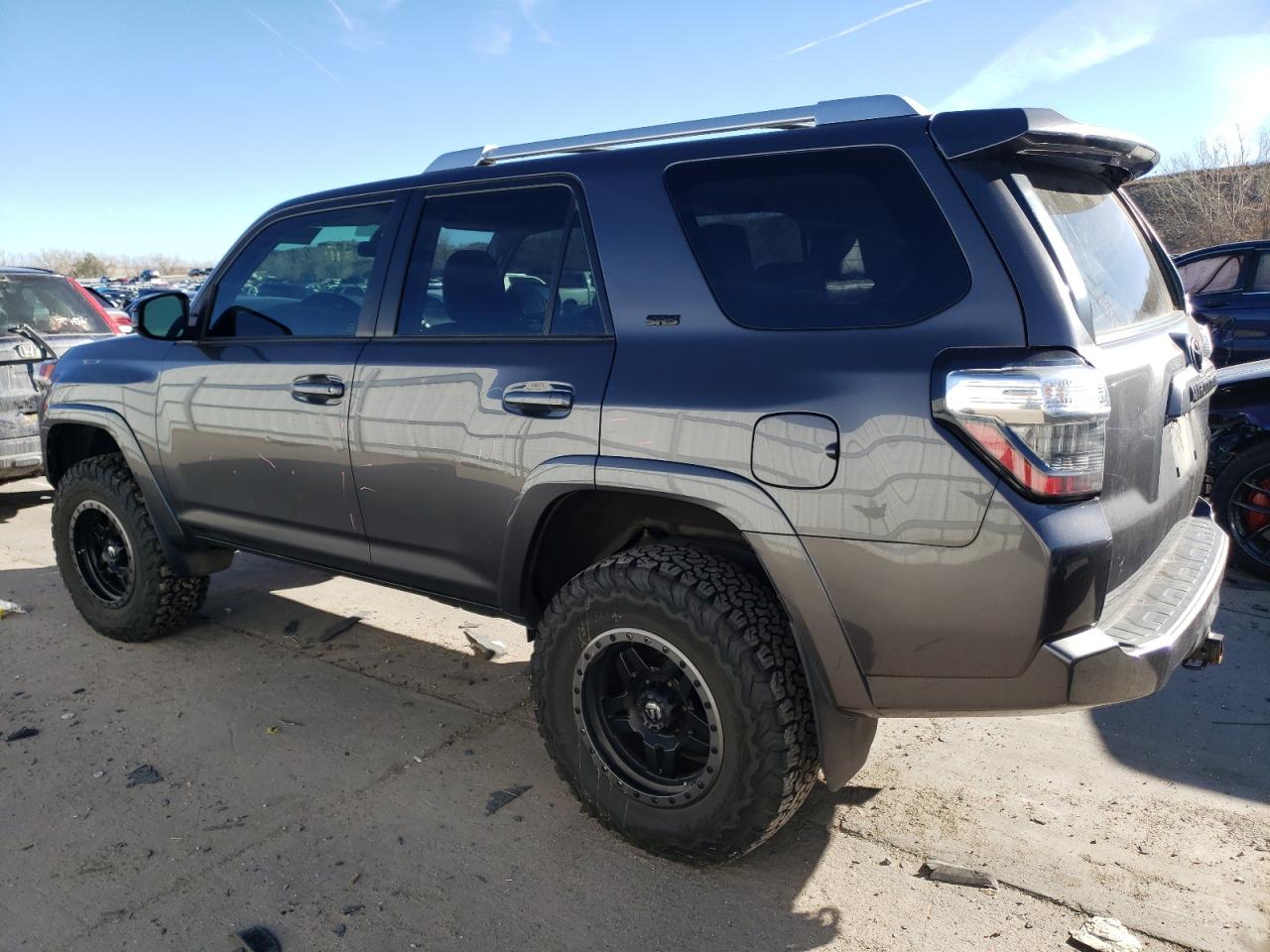 2016 Toyota 4Runner VIN JTEBU5JR4G5301421 Copart auction photo, side / hail damage thumbnail 2