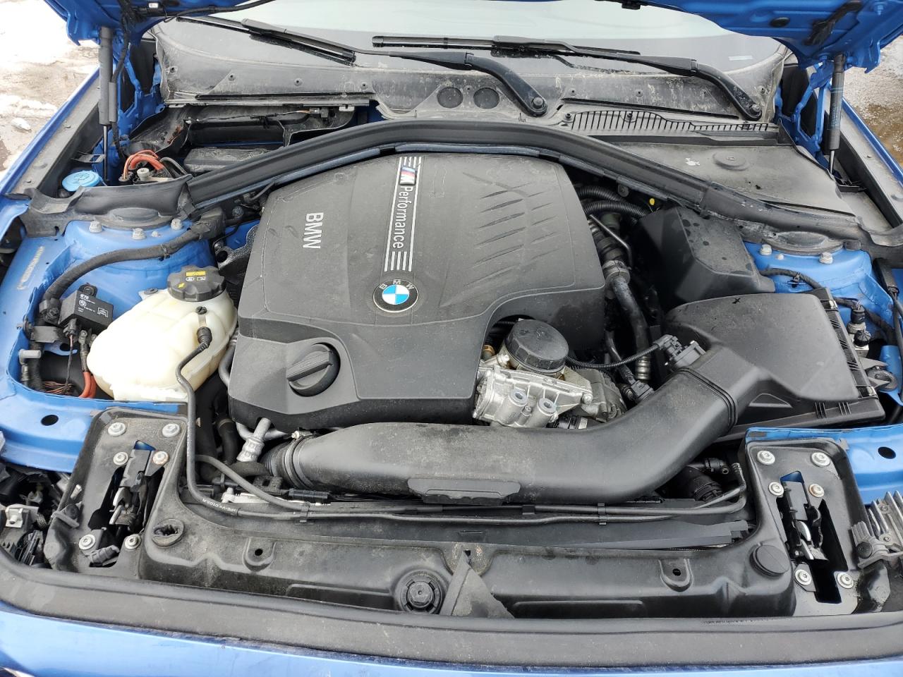 2016 BMW M2 VIN WBA1J9C54GV696692 Copart auction photo, front end / side damage thumbnail 11
