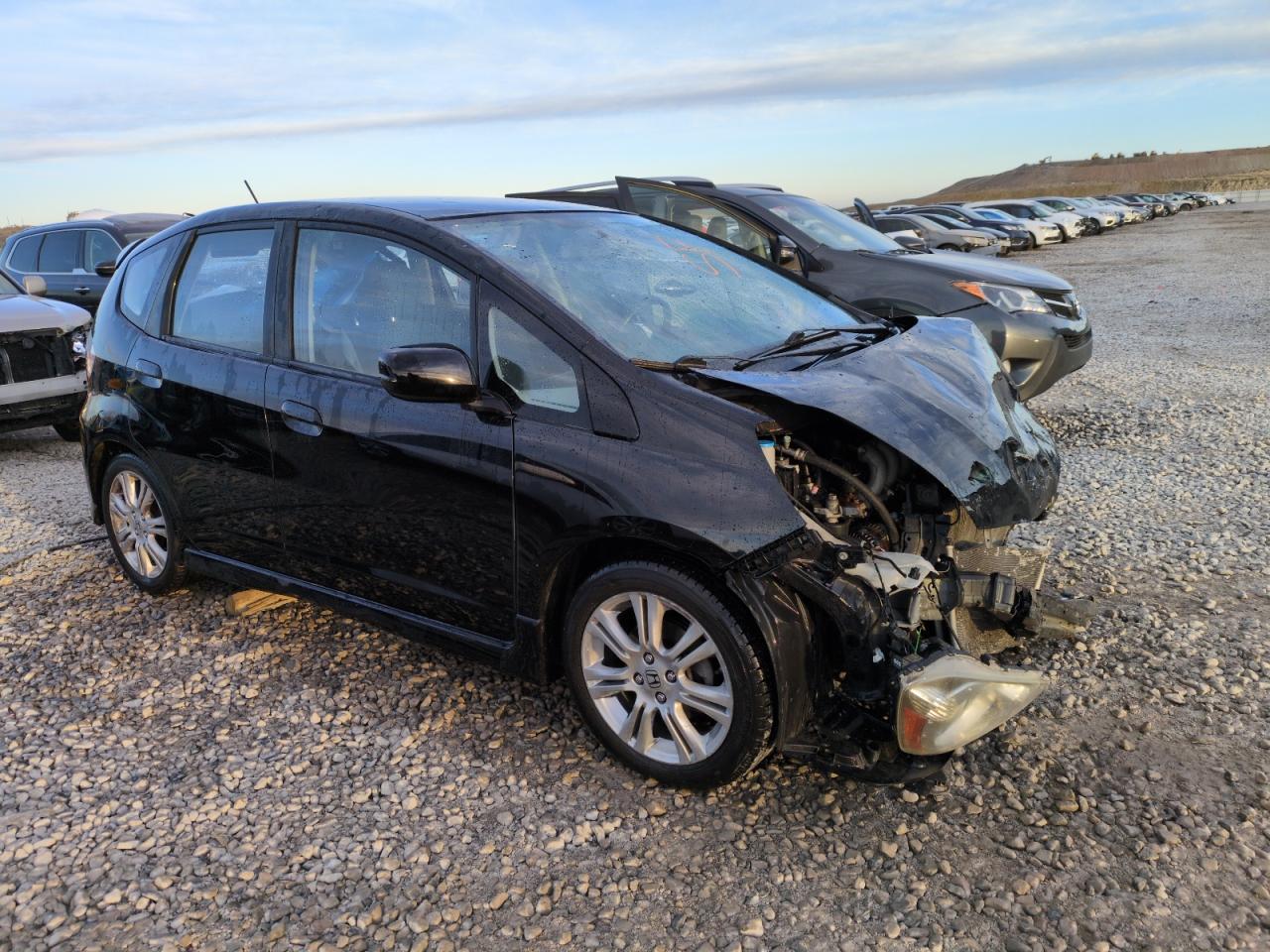 2011 Honda Fit VIN JHMGE8H56BC003466 Copart auction photo, front end damage thumbnail 4