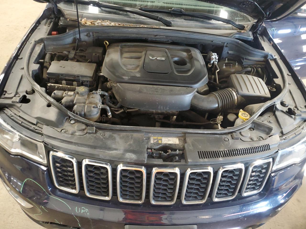 2017 Jeep Grand Cherokee VIN 1C4RJFBG0HC773322 Copart auction photo, all over damage thumbnail 12