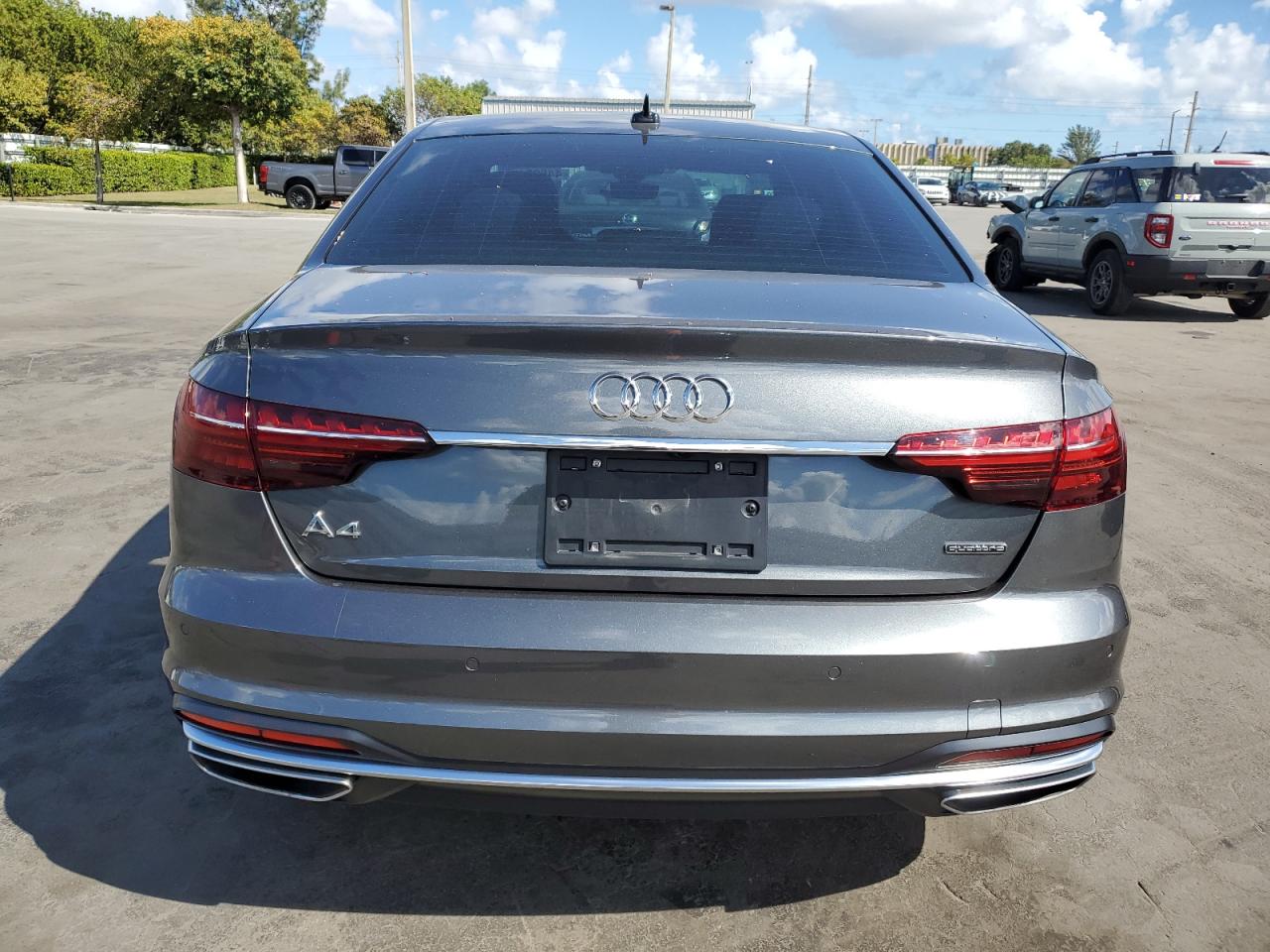 2023 Audi A4 VIN WAUDAAF46PN010640 Copart auction photo, front end / undercarriage damage thumbnail 6
