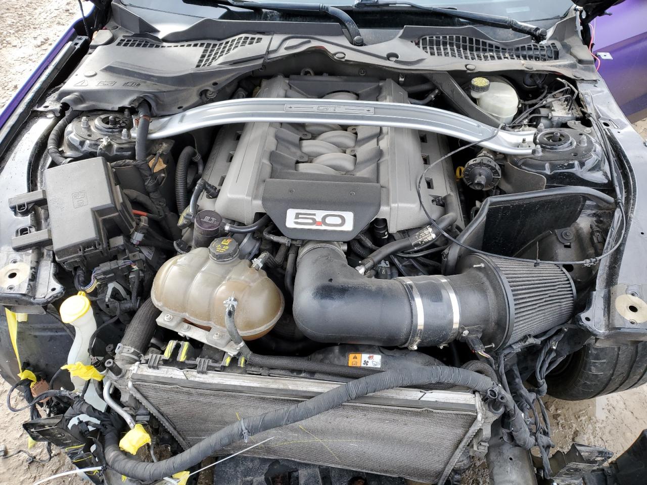 2015 Ford Mustang VIN 1FA6P8CF4F5418602 Copart auction photo, front end damage thumbnail 11