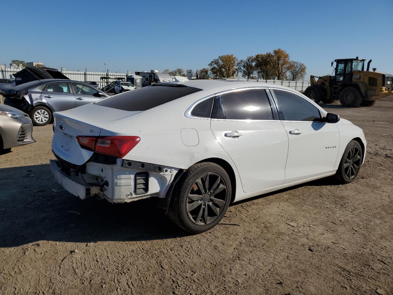 2017 Chevrolet Malibu VIN 1G1ZE5ST5HF105082 Copart auction photo, rear end / minor dent/scratches damage thumbnail 3