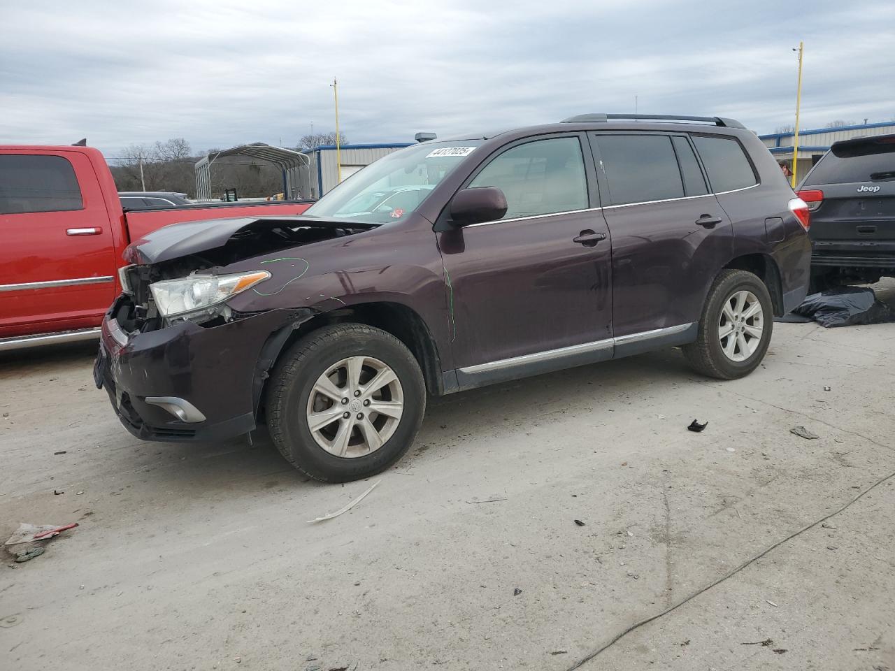 2012 Toyota Highlander VIN 5TDBK3EHXCS171407