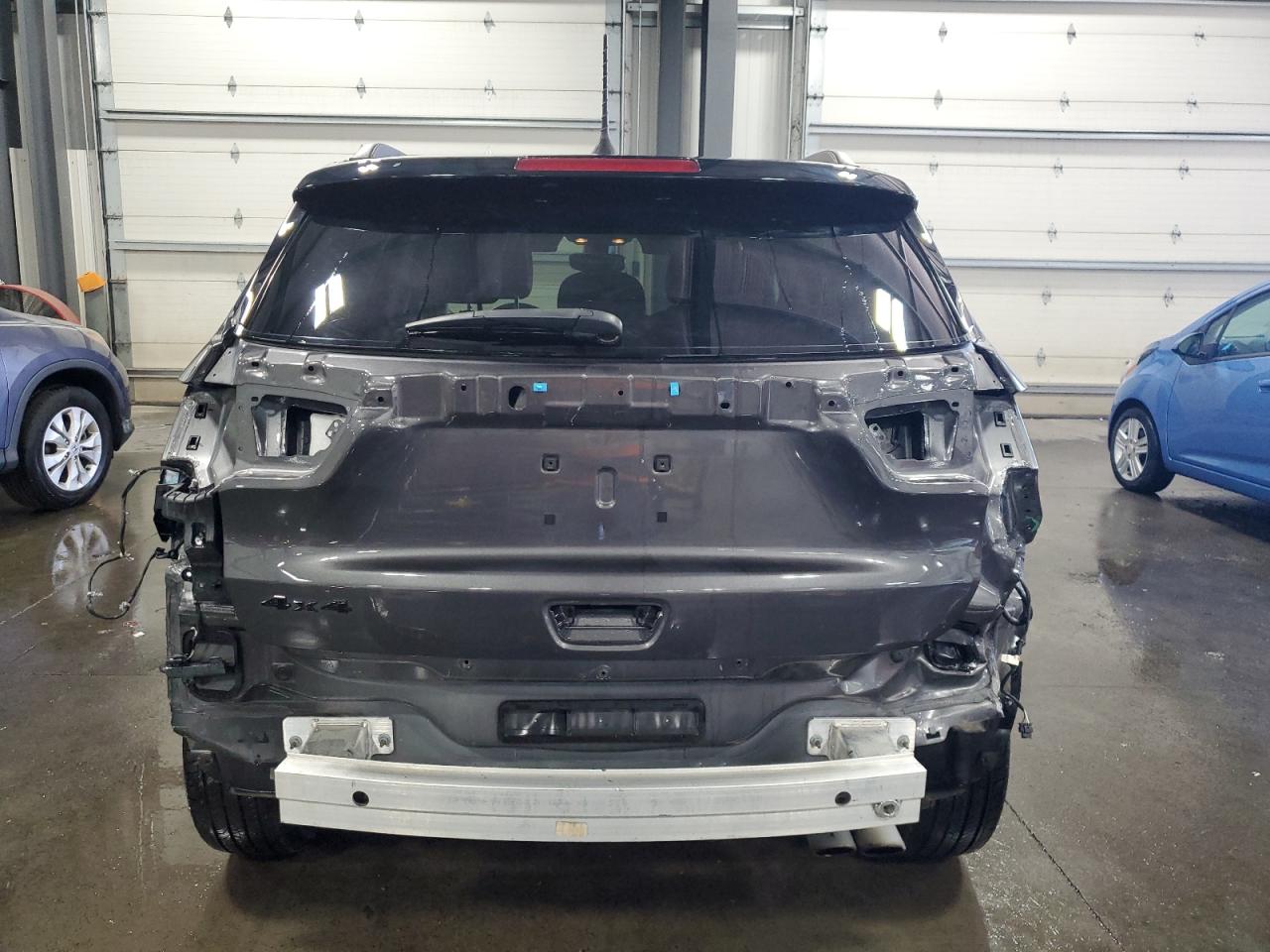 2019 Jeep Compass VIN 3C4NJDBB9KT661783 Copart auction photo, rear end damage thumbnail 6