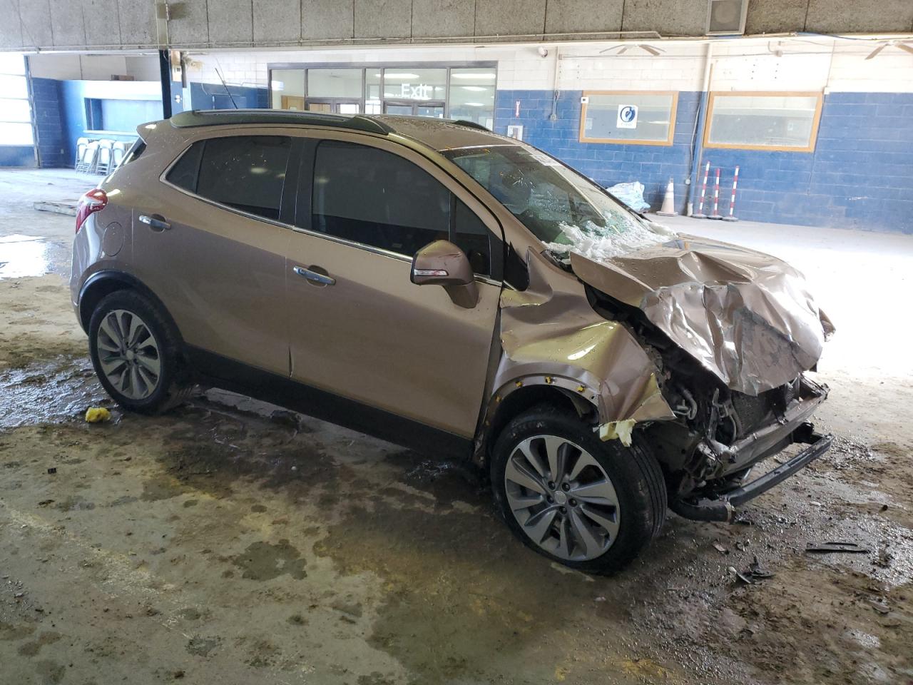 2018 Buick Encore VIN KL4CJASB0JB614996 Copart auction photo, front end / minor dent/scratches damage thumbnail 4