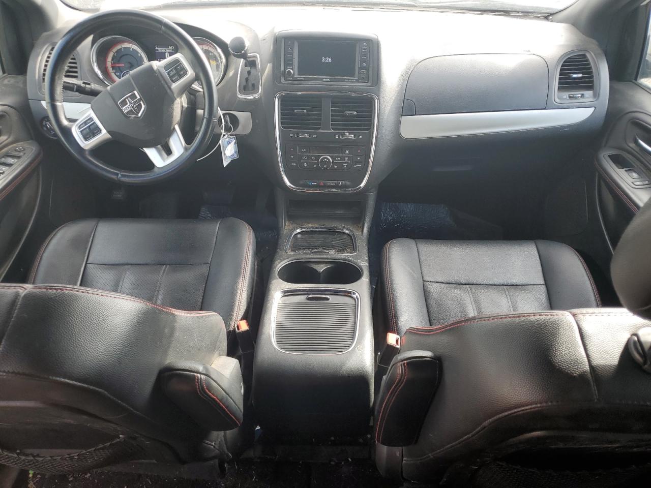 2018 Dodge Caravan VIN 2C4RDGEG9JR284827 Copart auction photo, front end damage thumbnail 9