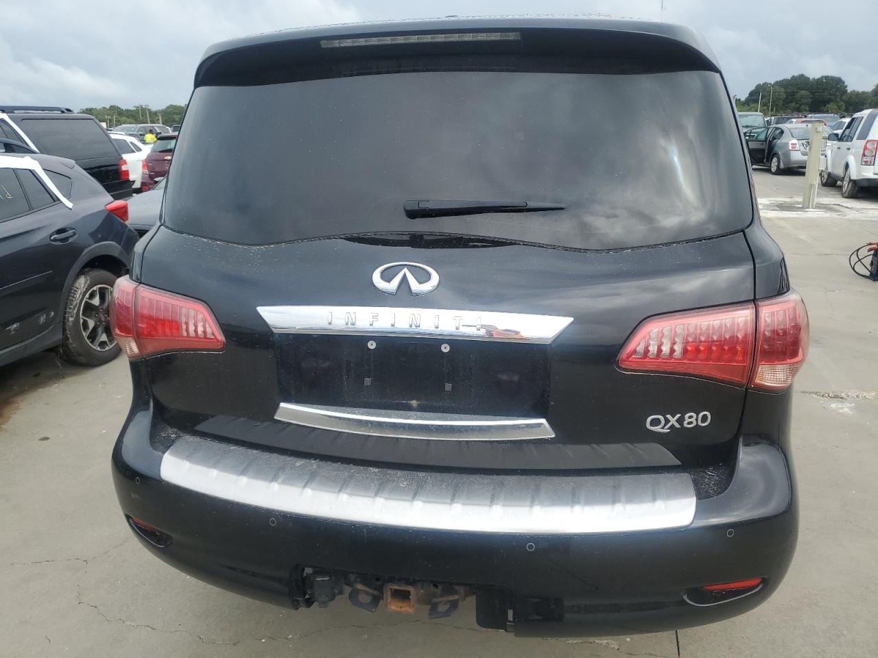 2017 Infiniti QX80 VIN JN8AZ2NE2H9157163 Copart auction photo, water/flood damage thumbnail 6