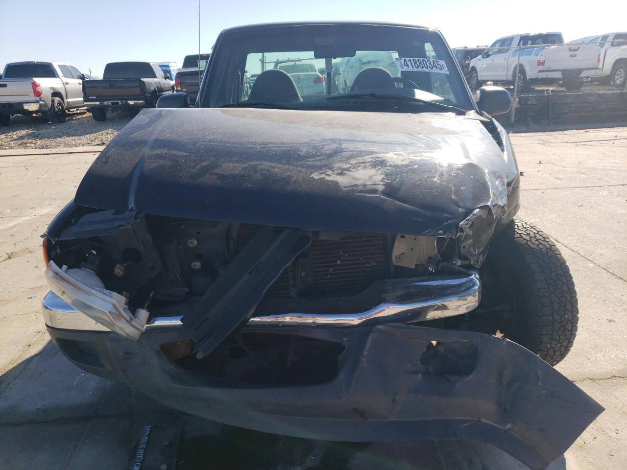 2001 Ford Ranger VIN 1FTYR10U51PB40166 Copart auction photo, front end damage thumbnail 5