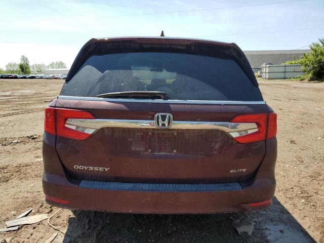 2018 Honda Odyssey VIN 5FNRL6H91JB021723 Copart auction photo, front end / minor dent/scratches damage thumbnail 6