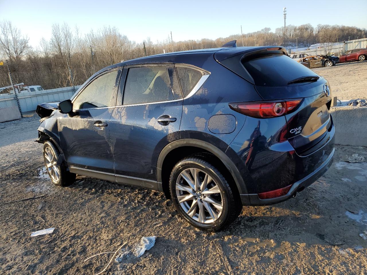 2021 Mazda CX-5 VIN JM3KFBAY4M0467975 Copart auction photo, front end damage thumbnail 2
