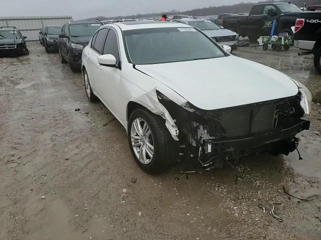 2011 Infiniti G VIN JN1DV6AR1BM650229 Copart auction photo, front end damage thumbnail 10