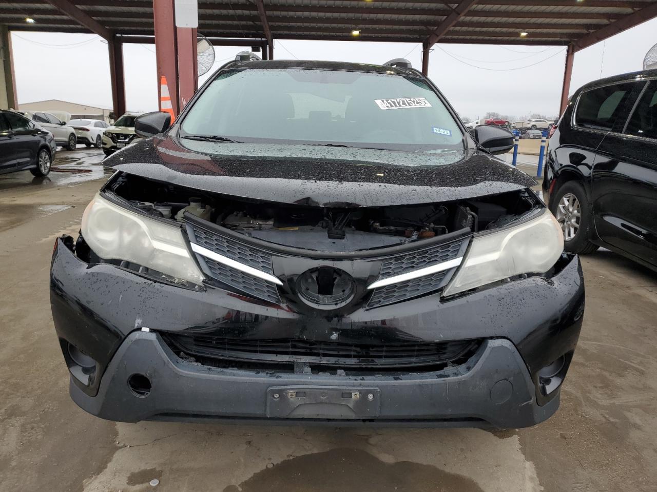 2014 Toyota RAV 4 VIN 2T3ZFREV7EW101375 Copart auction photo, front end / hail damage thumbnail 5