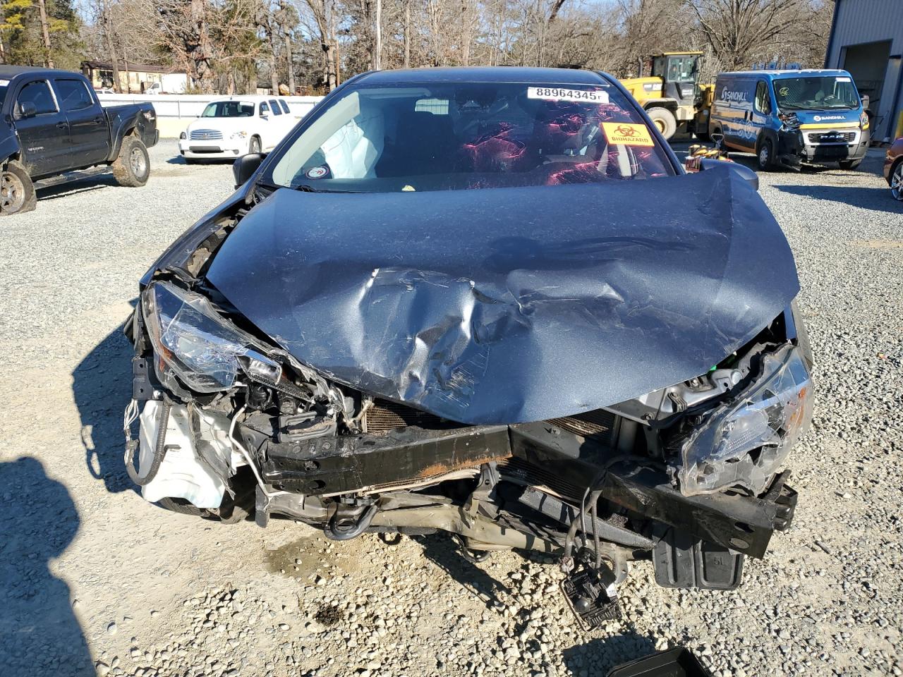 2018 Toyota Corolla VIN 2T1BURHE7JC002367 Copart auction photo, all over damage thumbnail 5