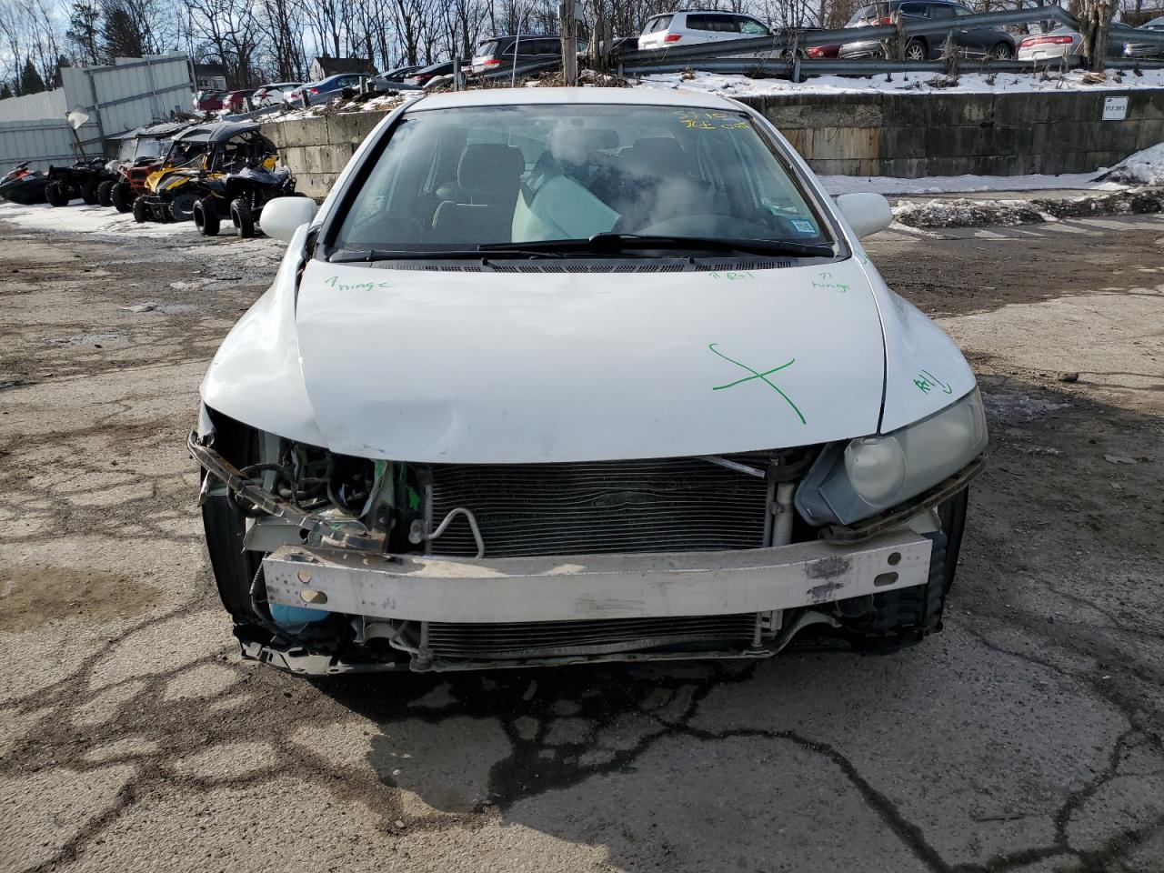 2010 Honda Civic VIN 2HGFA1F56AH584385 Copart auction photo, front end / minor dent/scratches damage thumbnail 5