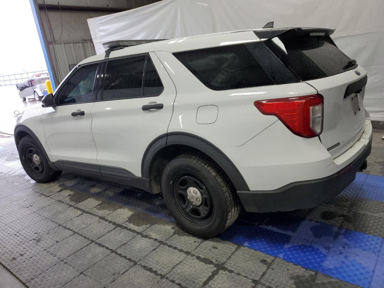 2022 Ford Explorer VIN 1FM5K8AB4NGC36319 Copart auction photo, side damage thumbnail 2