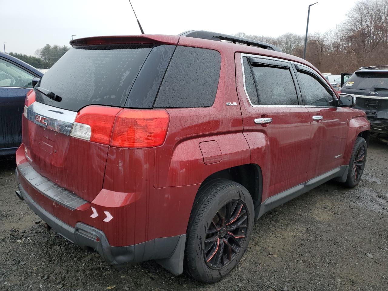 2012 GMC Terrain VIN 2GKFLSE51C6390253 Copart auction photo, minor dent/scratches damage thumbnail 3