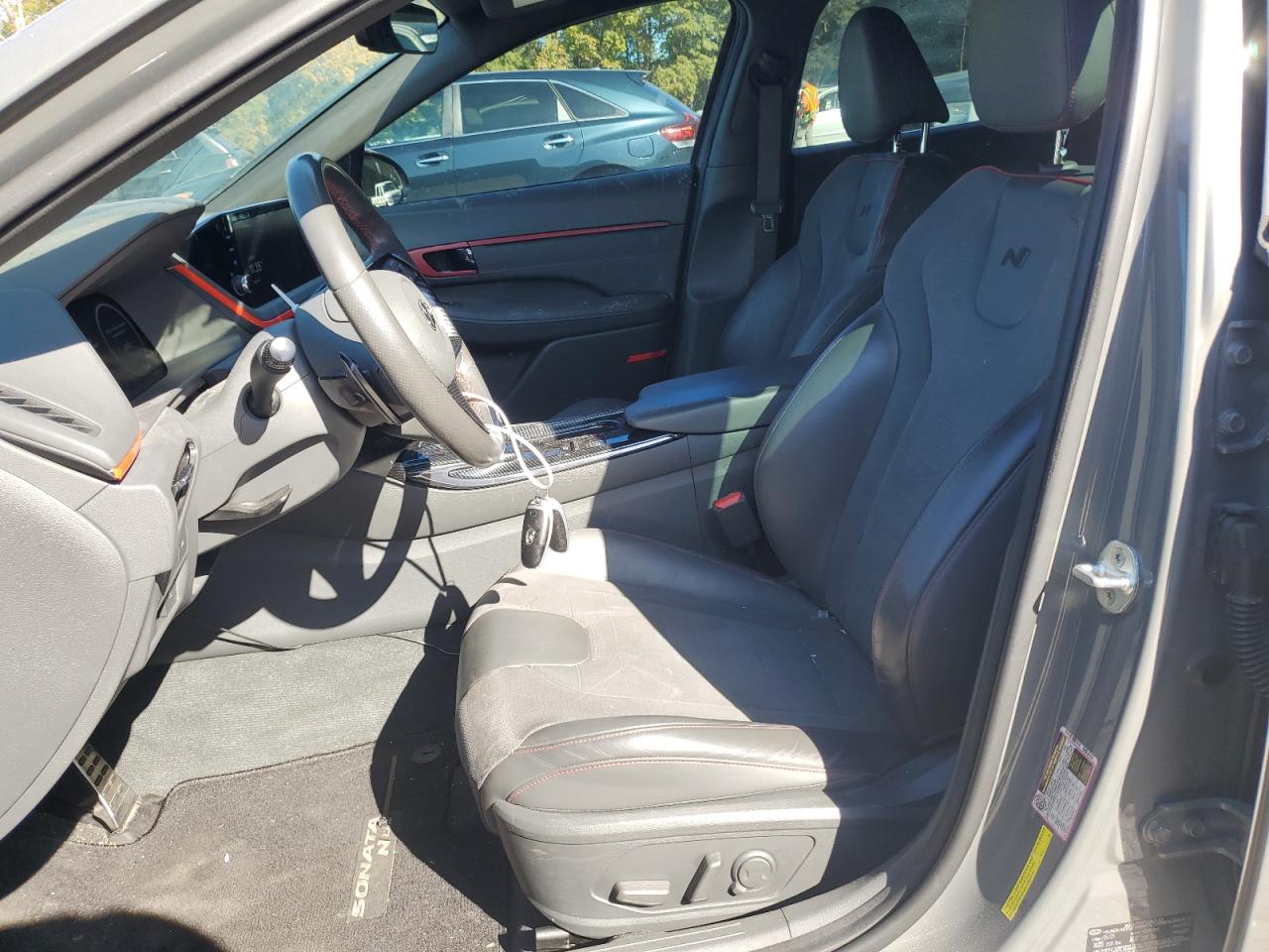 2021 Hyundai Sonata VIN 5NPEK4JC5MH132972 Copart auction photo, rear end damage thumbnail 7