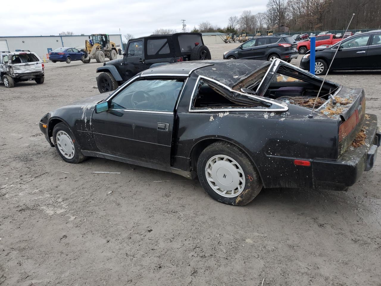 1988 Nissan 300ZX VIN JN1HZ16SXJX205697 Copart auction photo, all over damage thumbnail 2