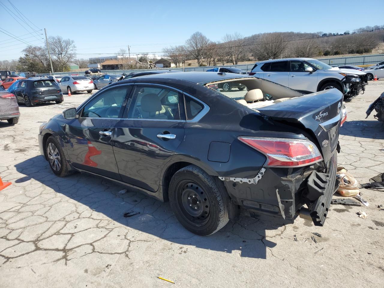 2015 Nissan Altima VIN 1N4AL3AP1FN394442 Copart auction photo, rear end damage thumbnail 2