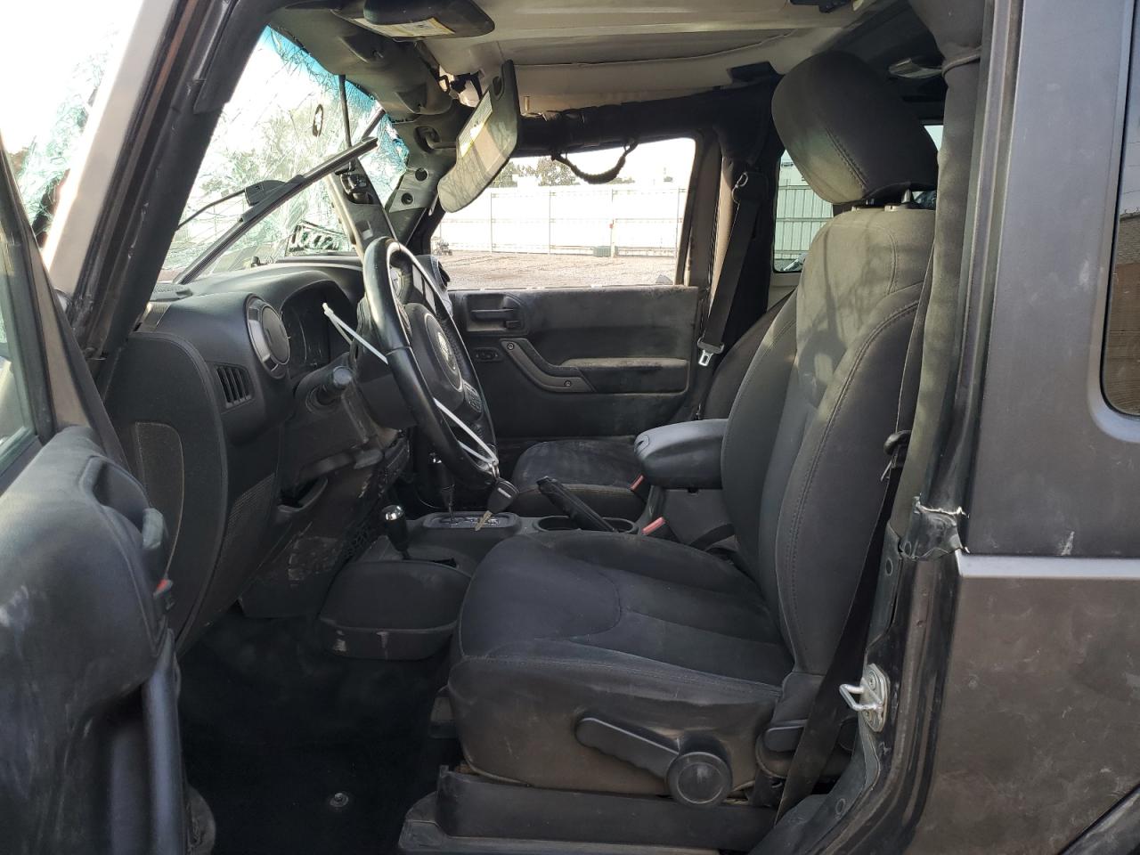 2016 Jeep Wrangler VIN 1C4AJWAG7GL335099 Copart auction photo, rollover damage thumbnail 7