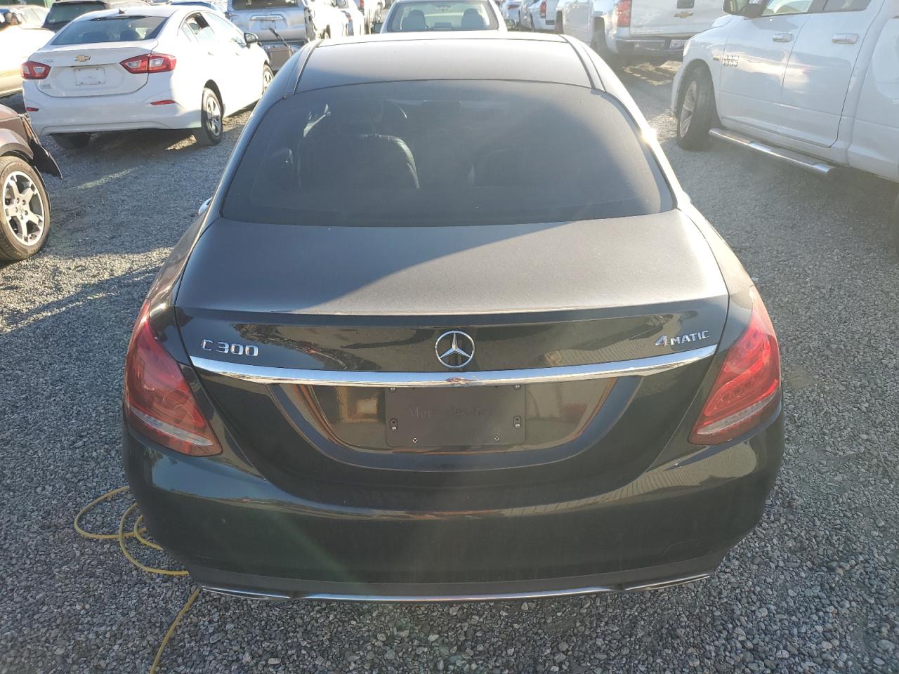 2015 Mercedes-Benz C-klasse VIN 55SWF4KB2FU020211 Copart auction photo, front end damage thumbnail 6