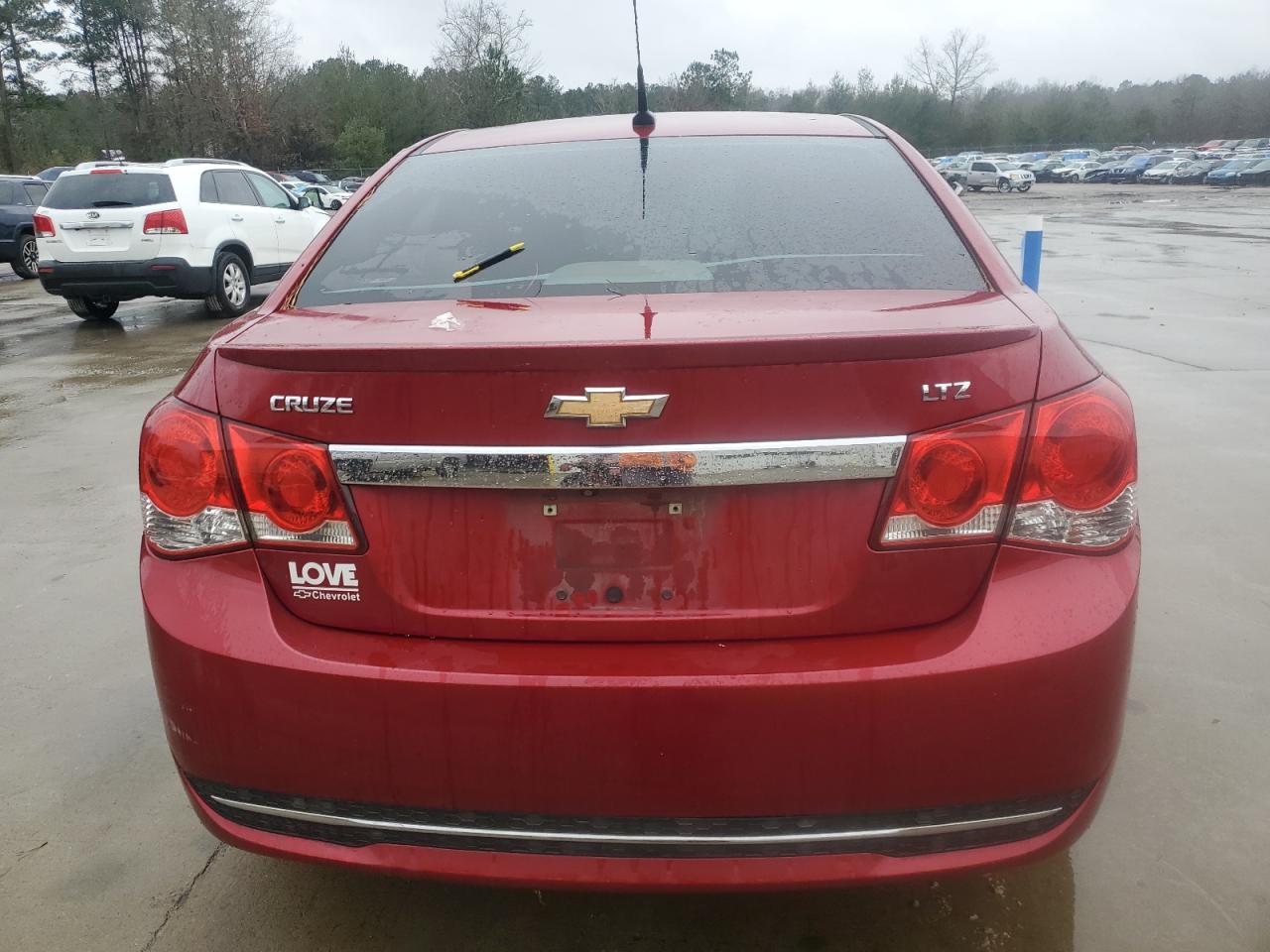 2014 Chevrolet Cruze VIN 1G1PG5SB6E7468666 Copart auction photo, side damage thumbnail 6