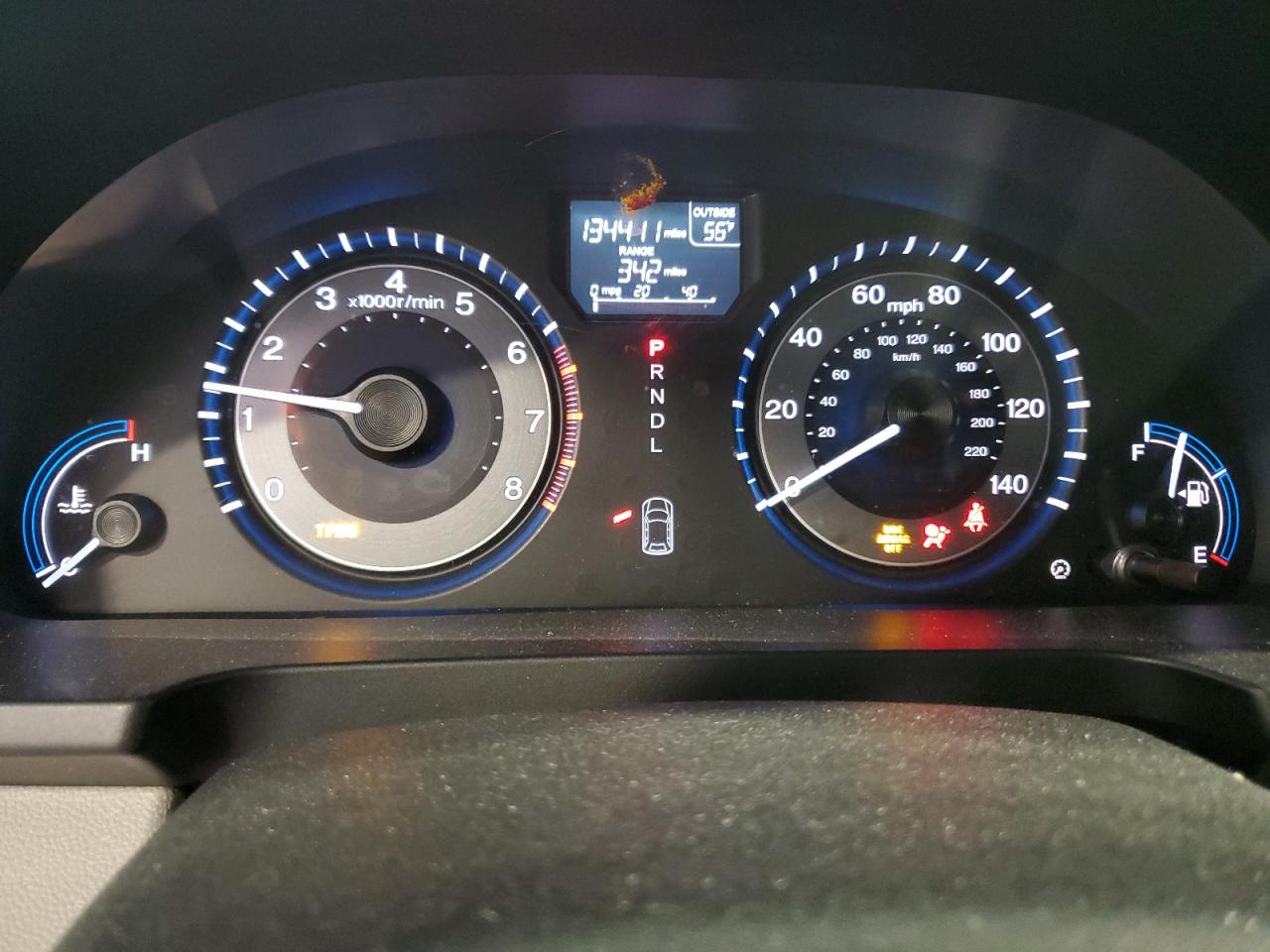 2013 Honda Odyssey VIN 5FNRL5H43DB015585 Copart auction photo, front end damage thumbnail 9