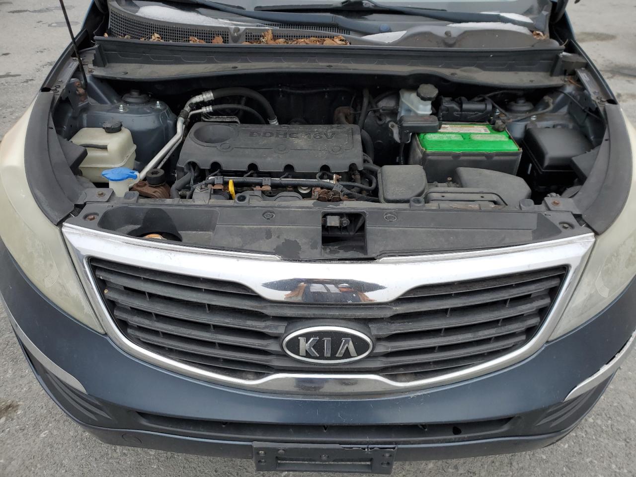 2011 KIA Sportage VIN KNDPB3A27B7094737 Copart auction photo, rear end damage thumbnail 13