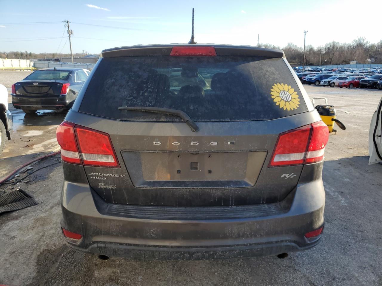 2014 Dodge Journey VIN 3C4PDDEG7ET300810 Copart auction photo, front end damage thumbnail 6
