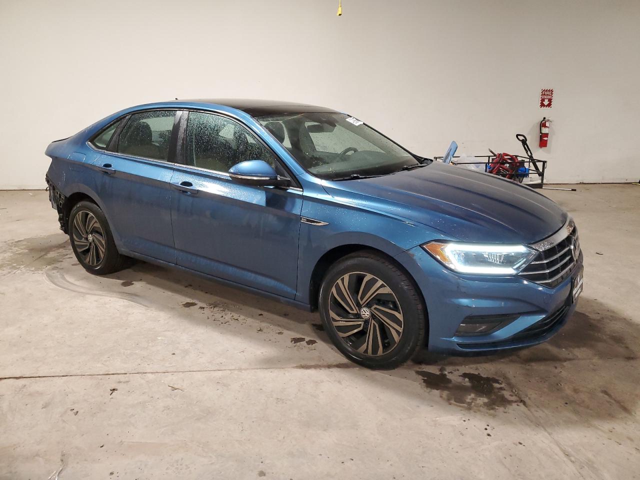 2019 Volkswagen Jetta VIN 3VWGB7BU3KM204192 Copart auction photo, rear end damage thumbnail 4