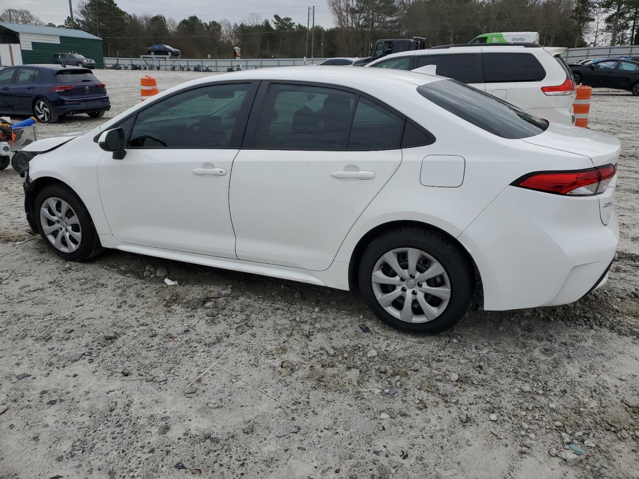2021 Toyota Corolla VIN 5YFEPMAE2MP169841 Copart auction photo, front end damage thumbnail 2